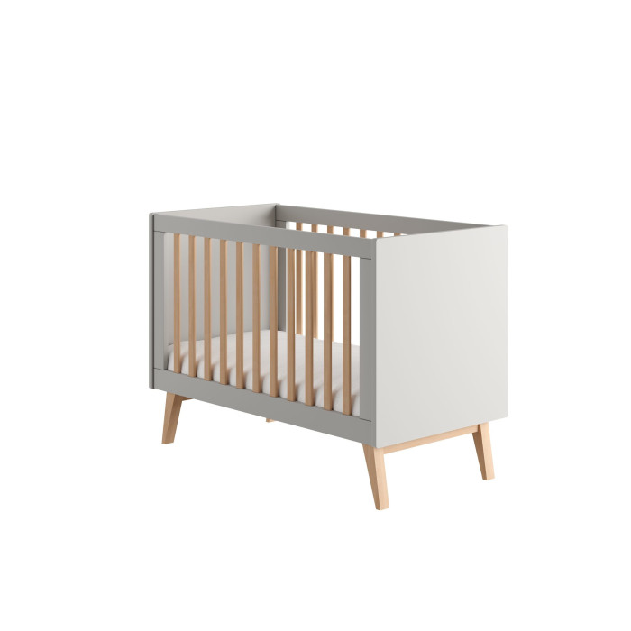 Cuna para bebés 120x60 (Colección Classy Gray)